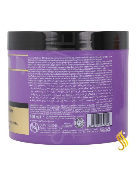 Lorenti Collagen & Biotin Hair Mascarilla 500 ml
